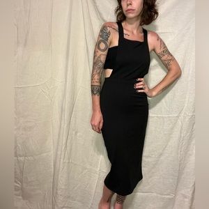 ASOS overall style midi dress